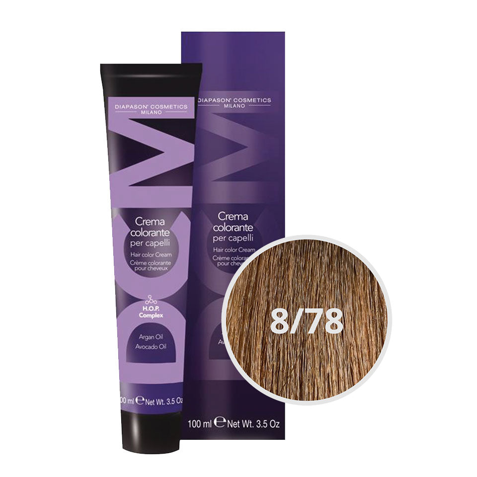 DCM - HAIR COLOR CREAM 8/78 - VIOLET BEIGE LICHTBLOND 100 ML